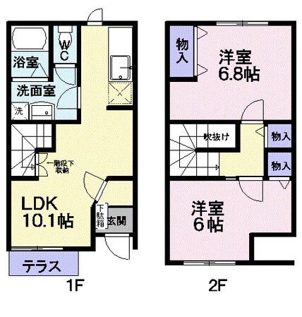 セレッソの物件間取画像